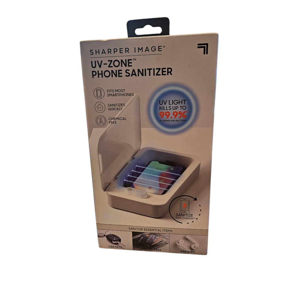 Sharper Image Phone Sanitizer UV Clean - NEW - Picture 2 of 9
